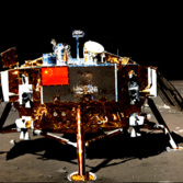 Yutu self-portrait in the Chang'e 3 lander, December 21, 2013