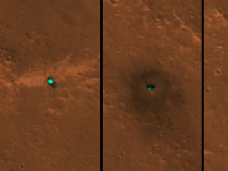 Mars InSight Lander Seen in First Images from Space 