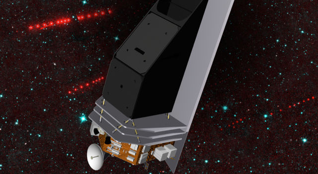 Artist's concept of the NEOCam spacecraft
